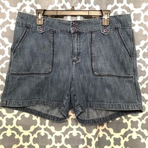 Lee 14 MD 100% cotton One True Fit jean shorts